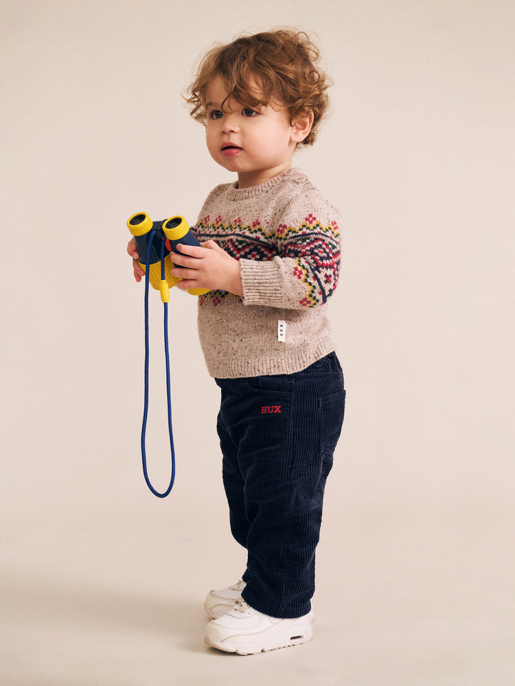 Huxbaby CORD WIDE LEG PANT