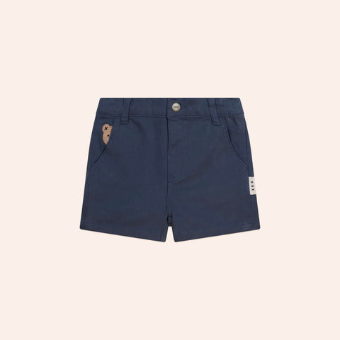Huxbaby In the Navy Huxbear Chino Shorts