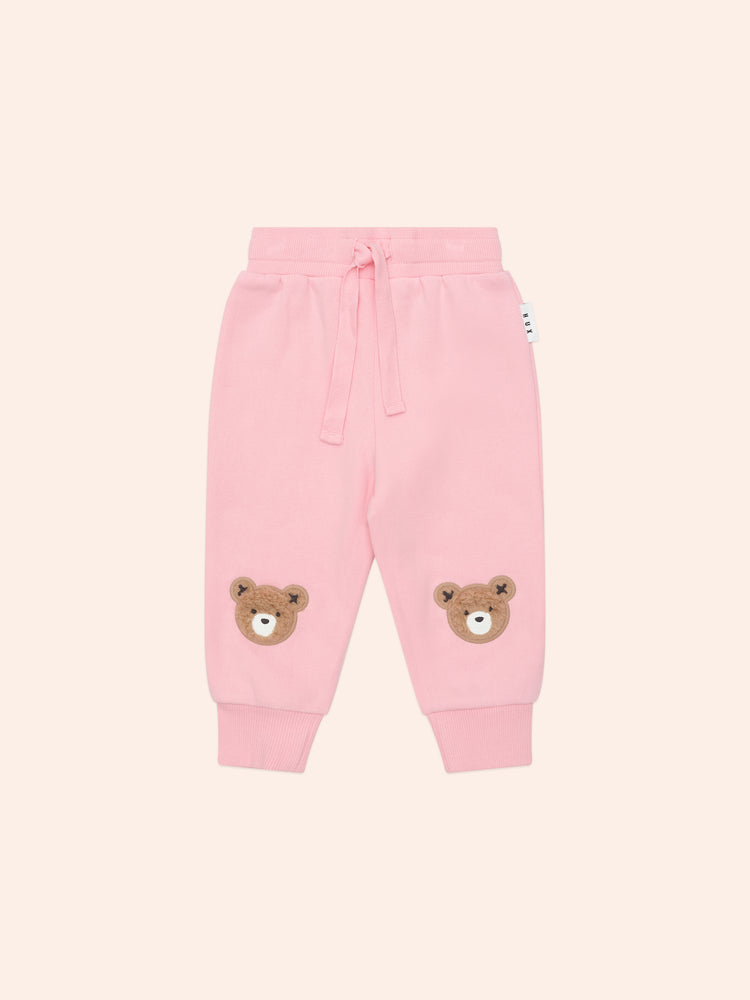 Huxbaby BLUSH FURRY HUXBEAR TRACK PANT and TOP Set With Free TOY Special Combo Set