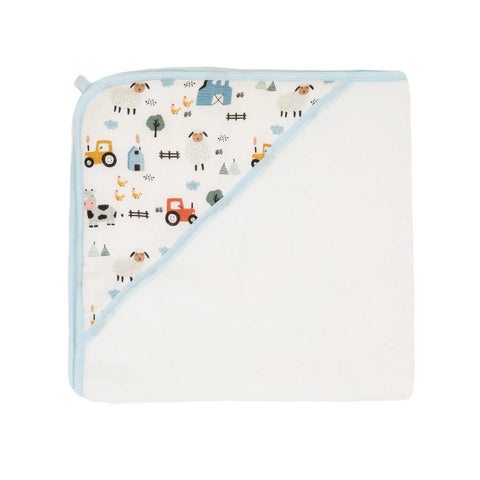 ALL4ELLA Baby hooded towel - Barnyard