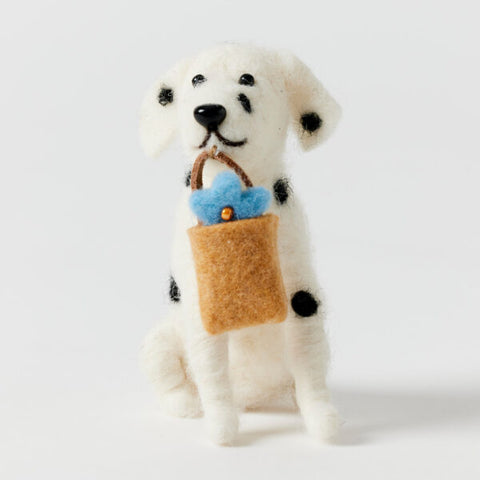 Jiggle & Giggle Spotty Felt Dog