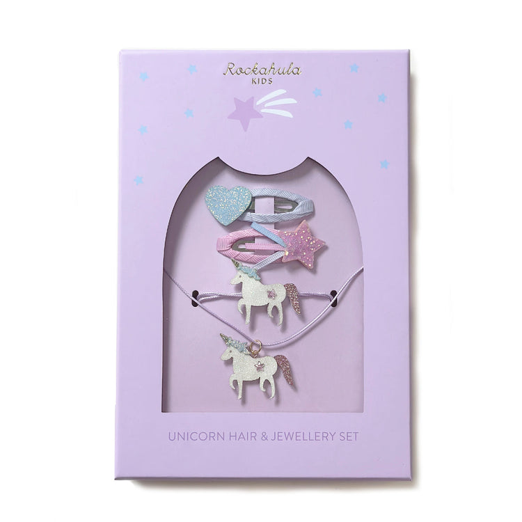 Rockahula Kids Unicorn Hair & Jewellery Set
