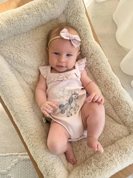 Aster&Oak DAPPLE PONY SINGLET ONESIE