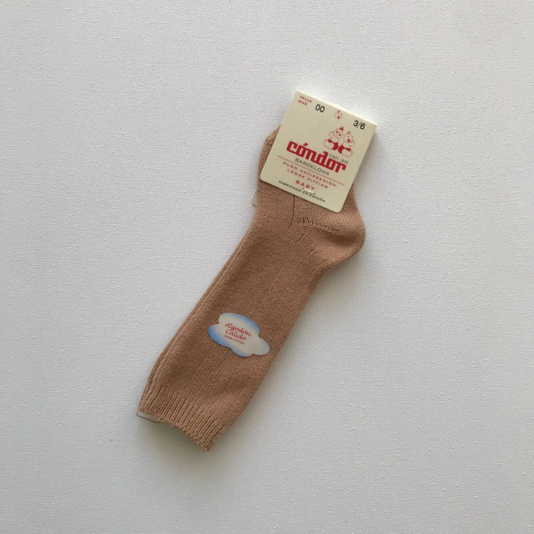 Condor Knee High Sock 2051/2 - 326 Camel