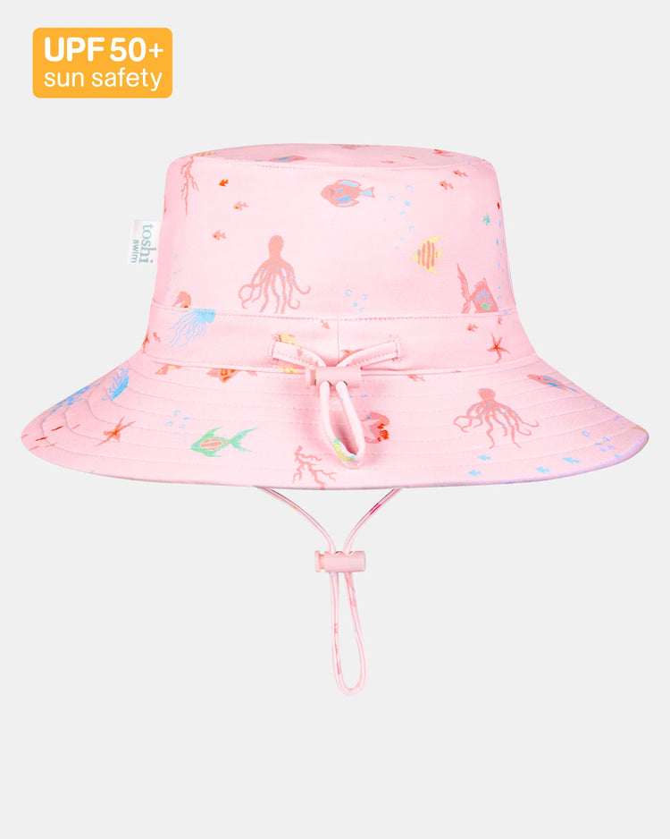 Toshi Swim Kids Sunhat Classic - CORAL