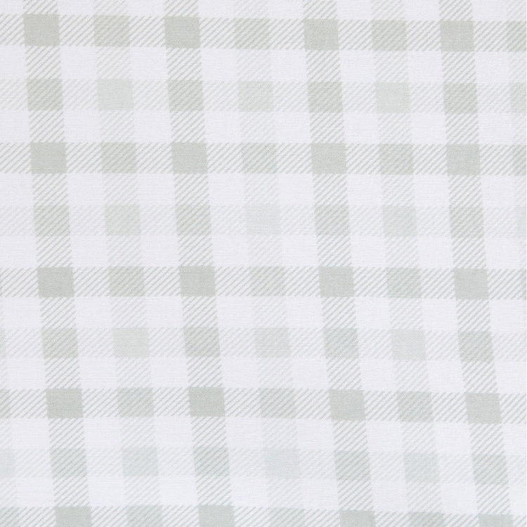 ALL4ELLA Organic jersey swaddle - Gingham Sage