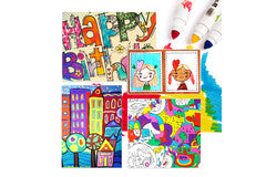 WASHABLE MARKERS -BABY ROO 12 COLORS
