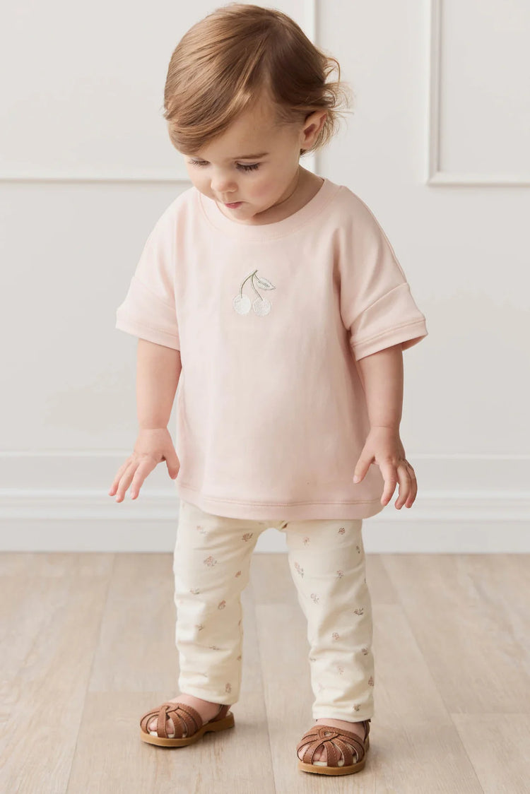 Jamie Kay Organic Cotton Everyday Legging - Meredith Egret