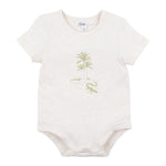 Bebe Jasper palm tree bodysuit - oatmeal