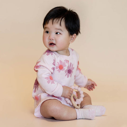 Fox & Finch ORCHARD BLOOM ORGANIC KNITTED BODYSUIT