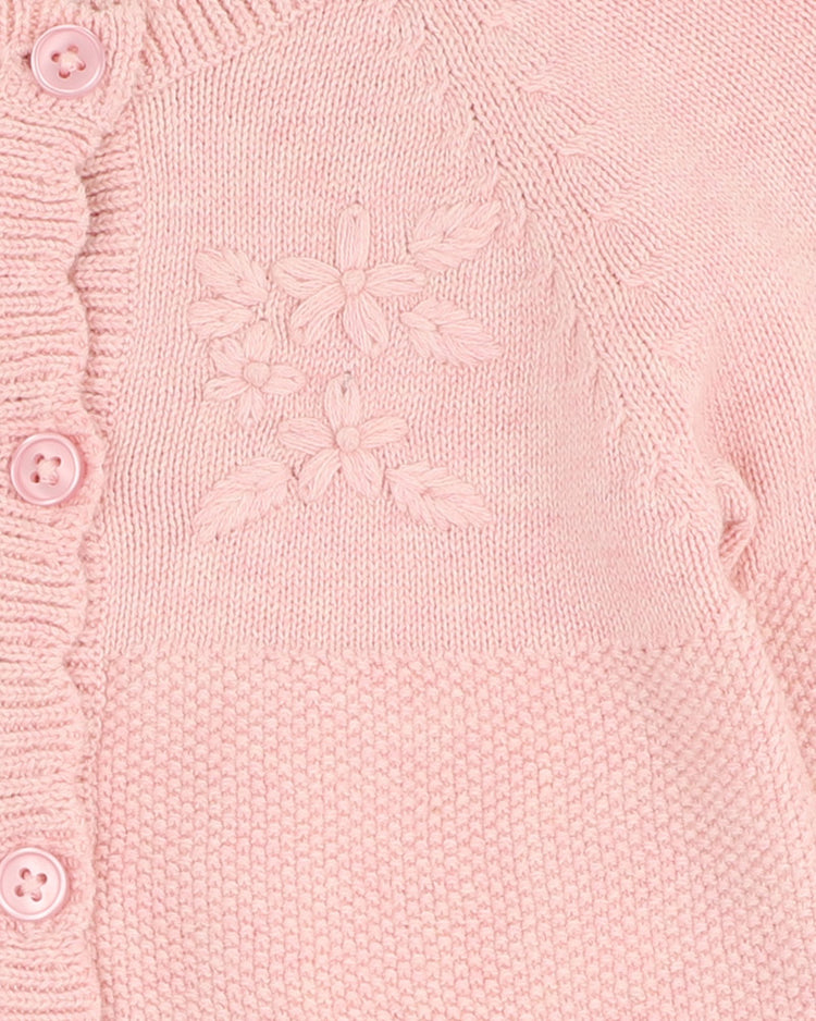 BEBE NANCY CARDIGAN (0-7Y)