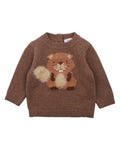 BEBE MYLES BEAVER KNITTED JUMPER