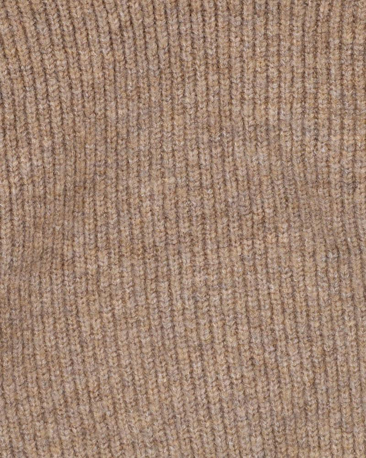 BEBE BISCUIT KNITTED HOODED JACKET