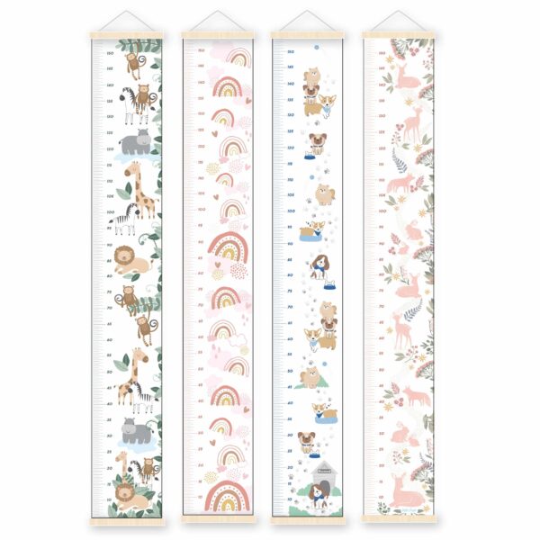 Jiggle&Giggle See Me Grow Height Charts 4 Asst Designs