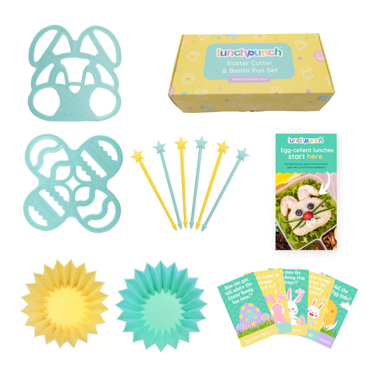 Lunch Punch Easter Sandwich Cutter & Bento Set