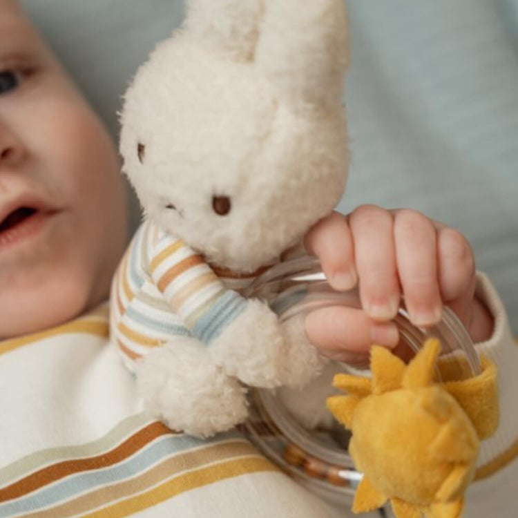 Miffy VINTAGE STRIPES RING RATTLE