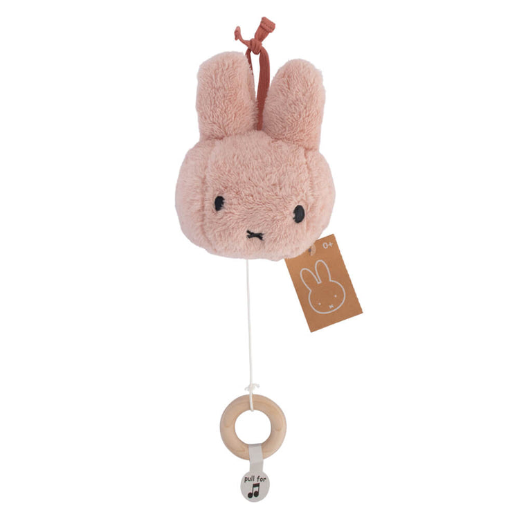 Miffy FLUFFY PINK MUSICAL PULLDOWN