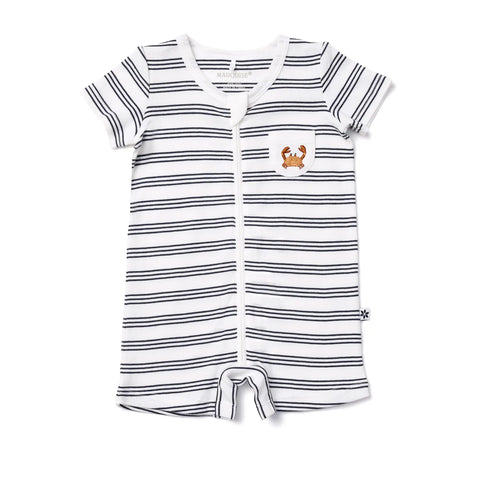 Marquise By The Sea Short Sleeve Romper