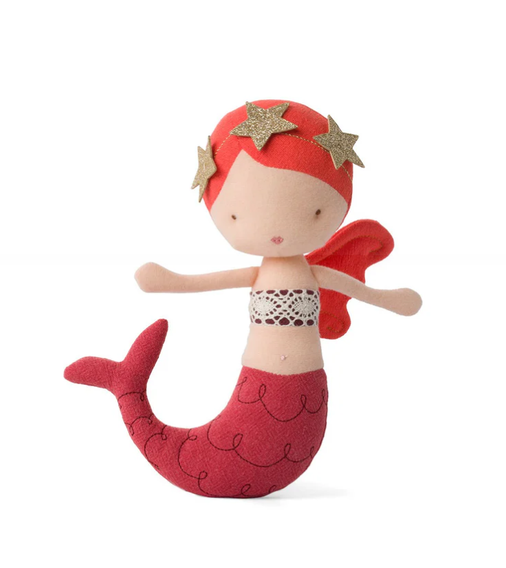 Mermaid Isla - Red (22cm)