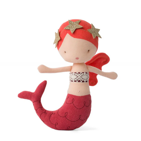 Mermaid Isla - Red (22cm)