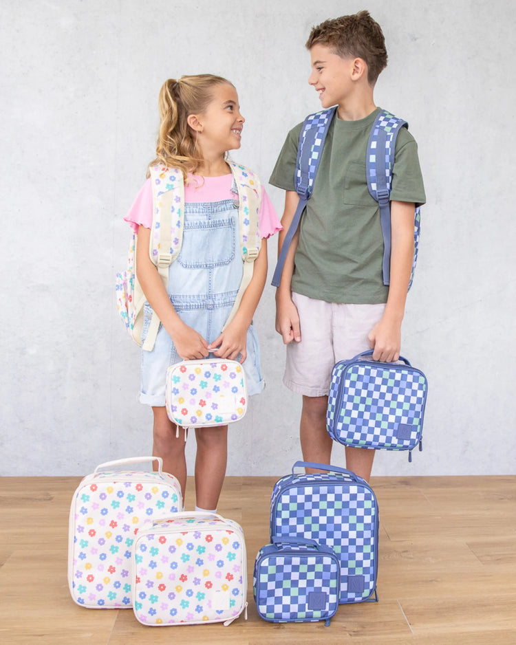 MontiiCo Medium Lunch Bag- Daisy Dream