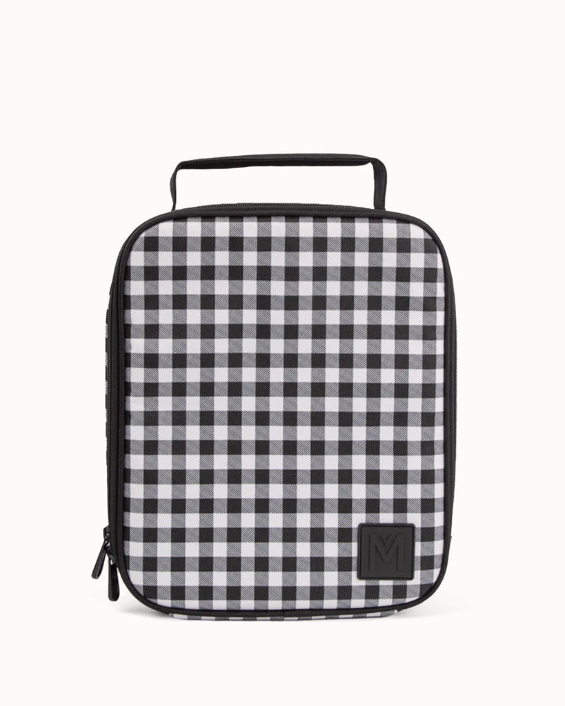 Montii Co Lunch Bag- Black Gingham