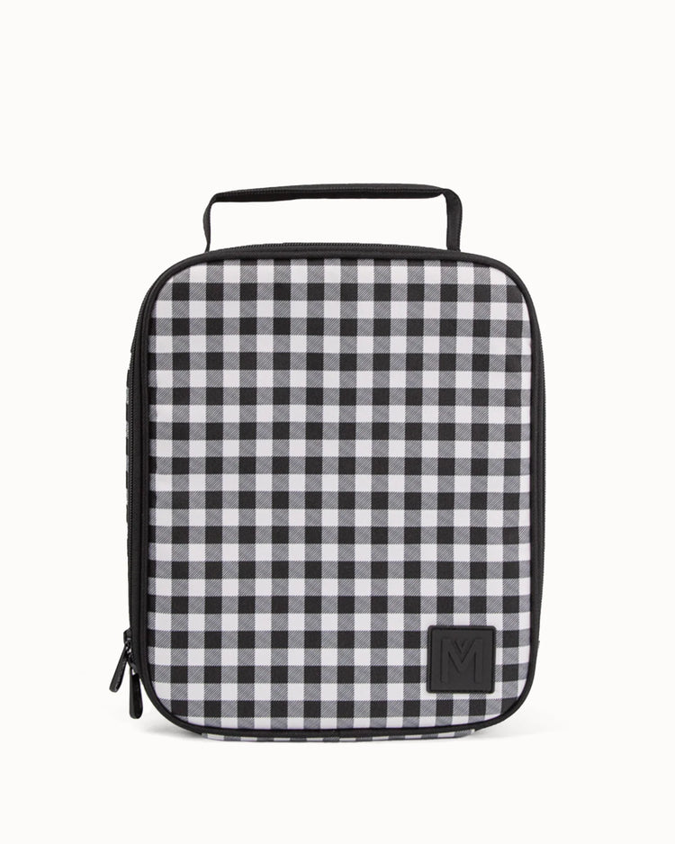 Montii Co Lunch Bag- Black Gingham