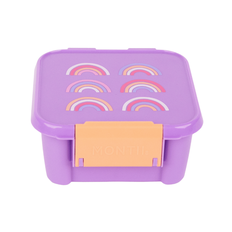 Montii Co Bento Two Sanck Box- Rainbow Roller