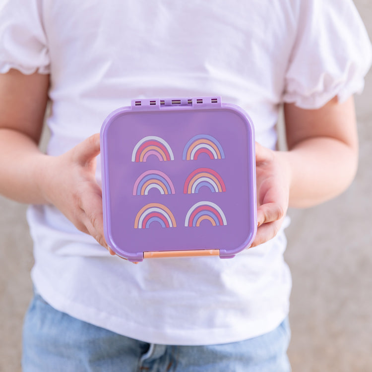 Montii Co Bento Two Sanck Box- Rainbow Roller