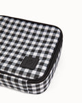 MontiiCo Medium Lunch Bag- Black Gingham
