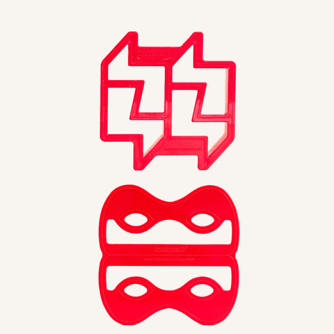 Lunch Punch Sandwich Cutters - Superhero