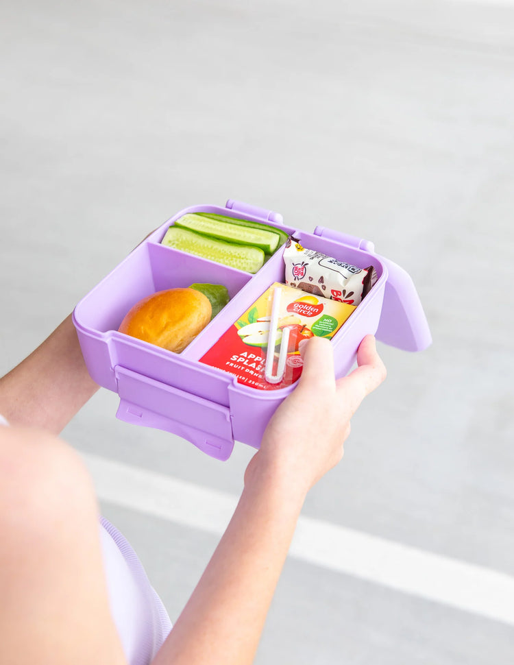 MontiiCo Bite Lunch Box - Lilac