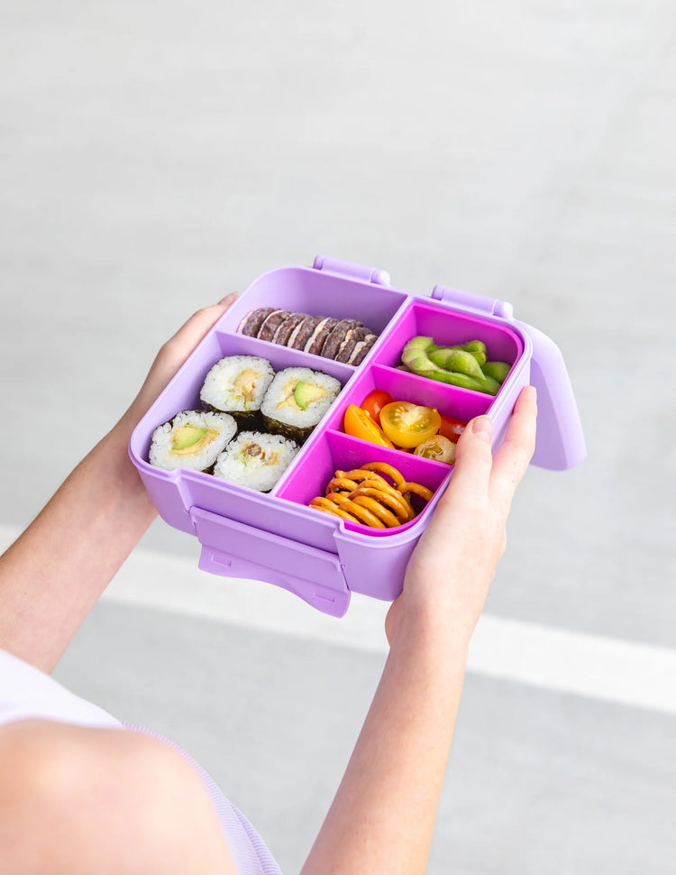 MontiiCo Bite Lunch Box - Lilac