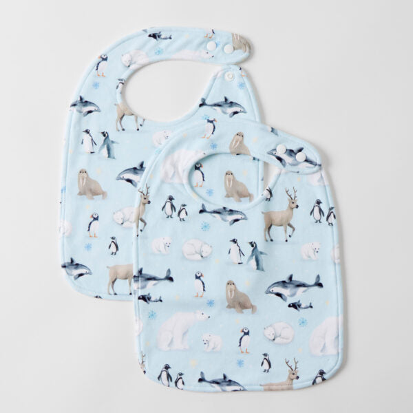 Jiggle & Giggle Aurora Jersey Bib Set of 2