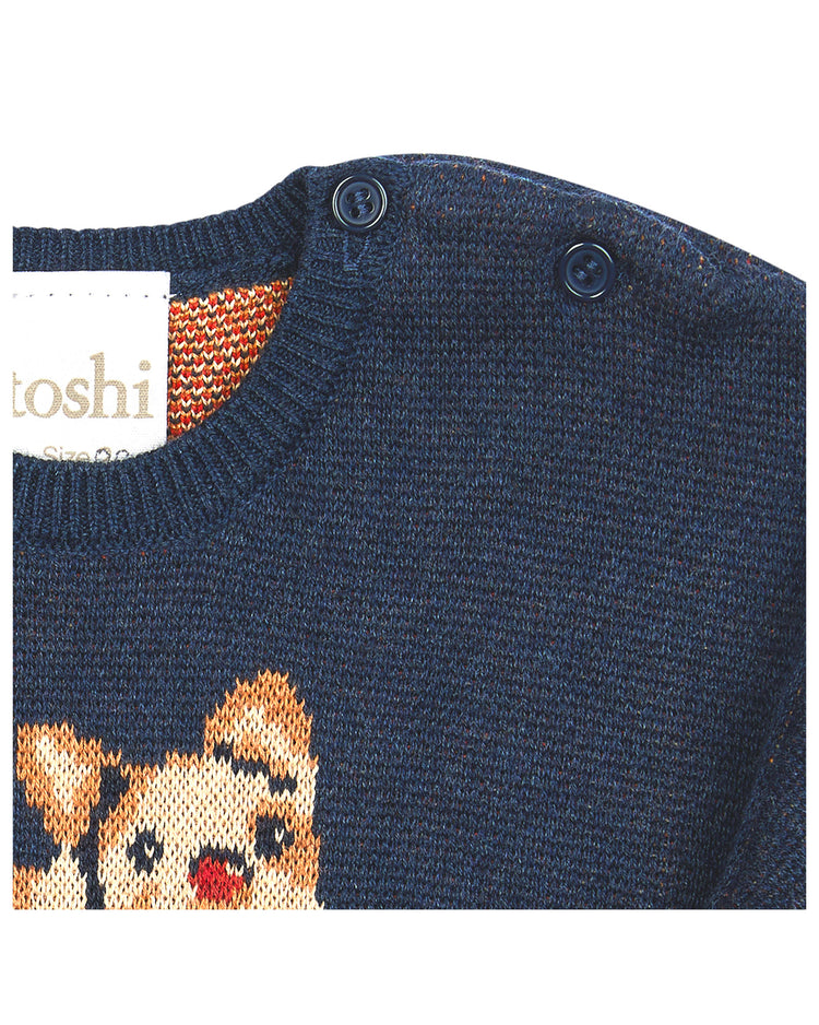 Toshi Organic Pullover Storytime -Frenchie