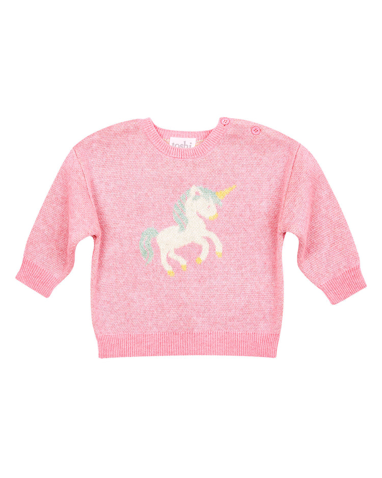 Toshi Organic Pullover Storytime -Unicorn