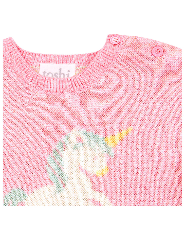 Toshi Organic Pullover Storytime -Unicorn