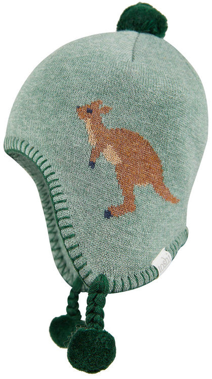 Toshi Organic Beanie Earmuff Storytime Wallaby