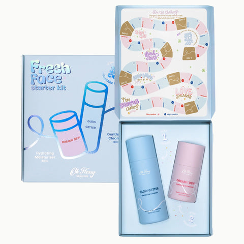 Oh Flossy  Skincare  Fresh Face  Starter Kit