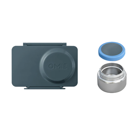 OmieBox UP Hot & Cold Bento Box- Graphite