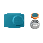 OmieBox UP Hot & Cold Bento Box- Teal Green