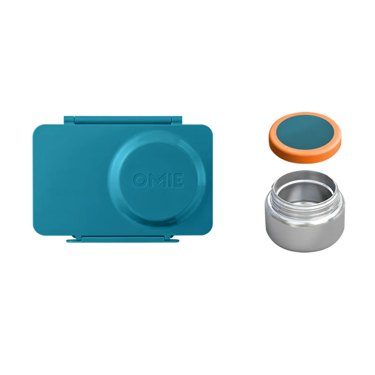 OmieBox UP Hot & Cold Bento Box- Teal Green