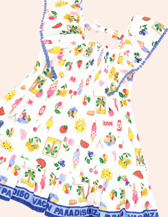 Huxbaby Paradiso Frill Dress