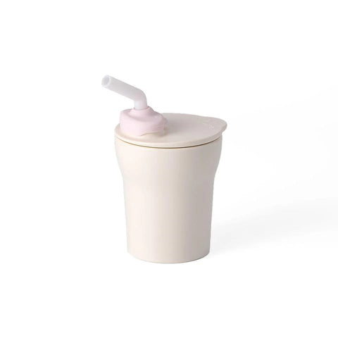 Miniware1-2-3 Sip!  Cup - Vanilla/ Aqua Cotton Candy