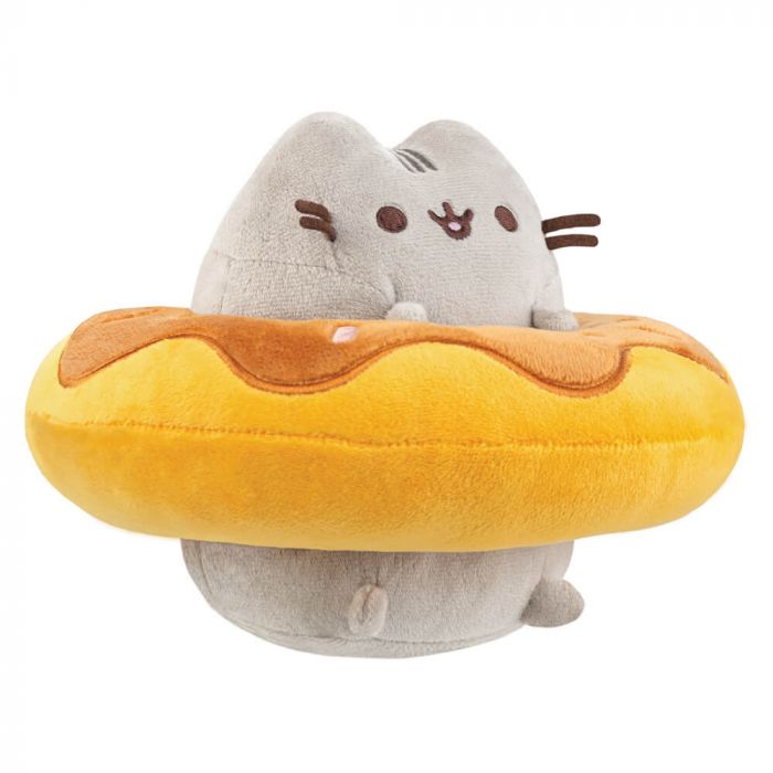 PUSHEEN IN CHOCOLATE DONUT