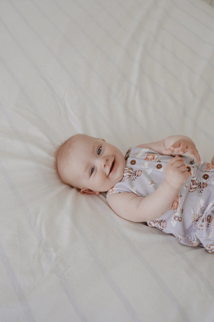Aster&Oak FLYING FRIENDS BUBBLE ROMPER