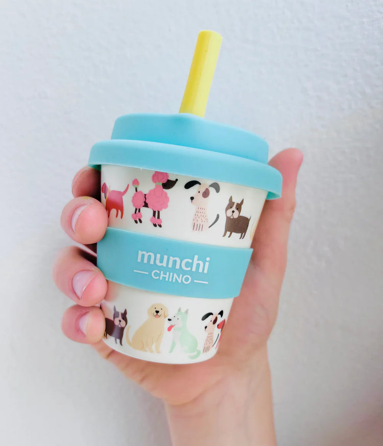 Munchi Chino Puppuchino Babychino Cup - Straw Included