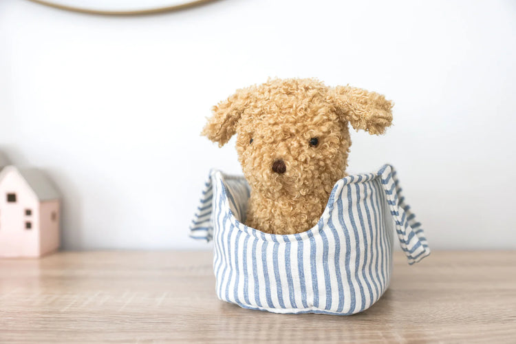 Alimrose Puppy in Carrier 'Toffee'