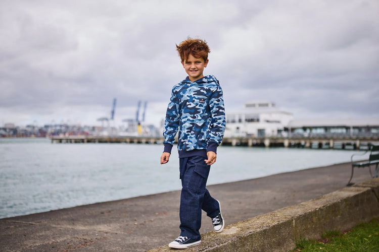 RADICOOL KIDS SKATER CARGO DENIM PANT