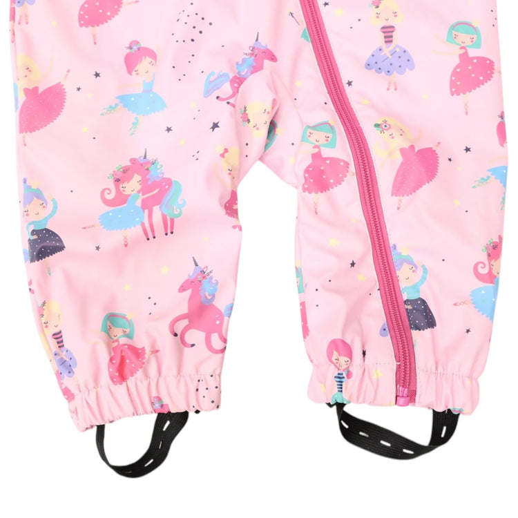 KORANGO Dancing Unicorn Raincoat Pink